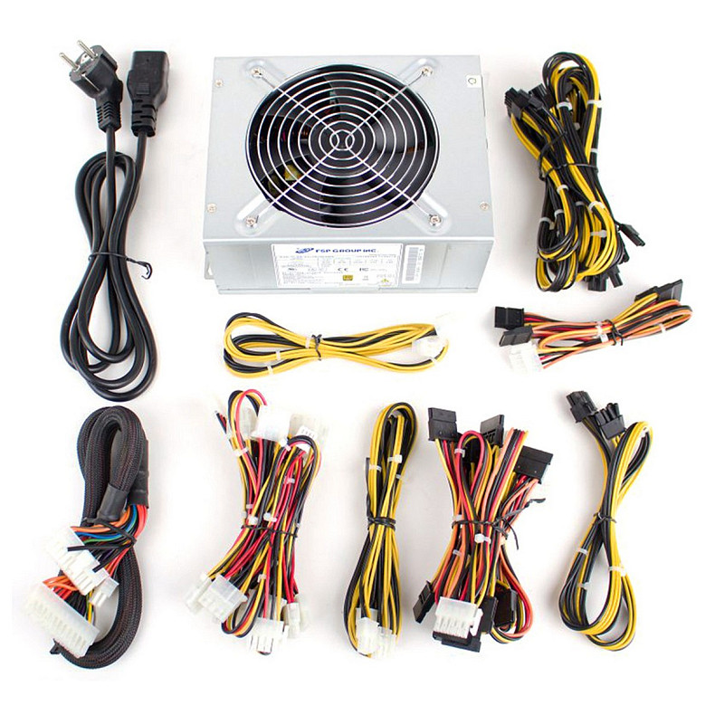 БЖ 1200W FSP FSP1200-50AAG 80+ GOLD, 6xPCI-E6+2, 135mm fan, Modular, C20, brown box