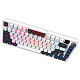Клавіатура GamePro Asgard Valhalla QLAB Sakura Switch White With Display (MK160-W-D-QS-