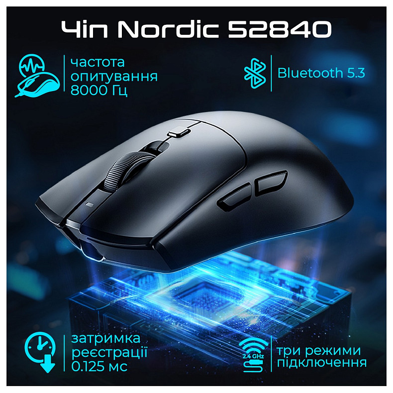 Мышь RAWM SA-MH01 White