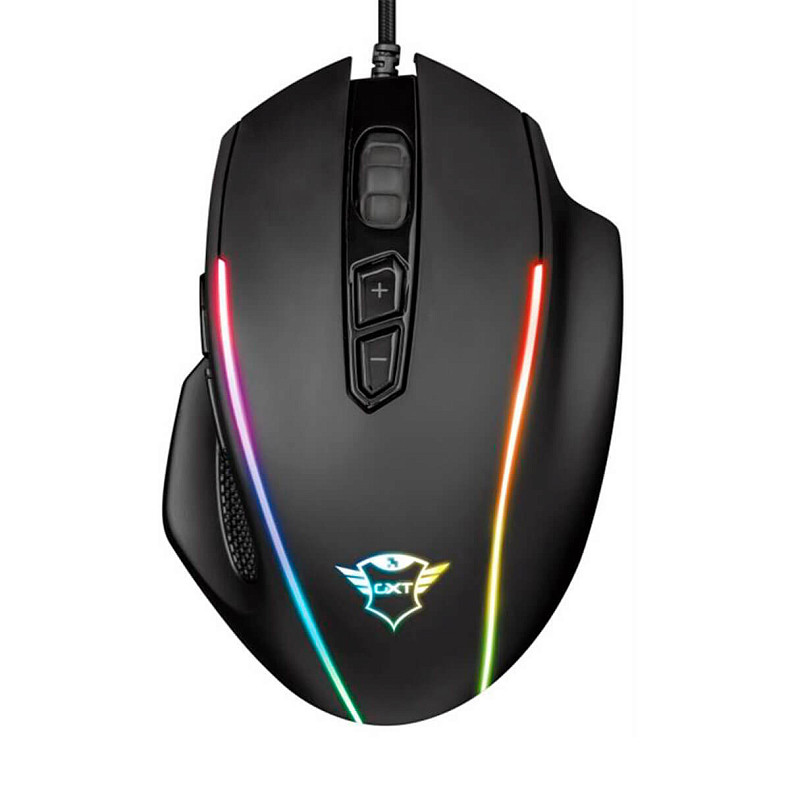 Мышь Trust GXT 165 Celox RGB Black USB (23092)