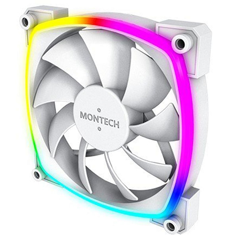 Вентилятор Montech AX120 PWM 120mm White
