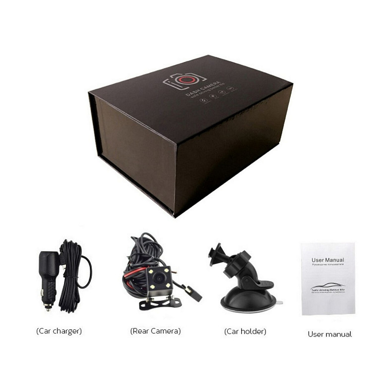 Відеореєстратор CarCam T418 Dual