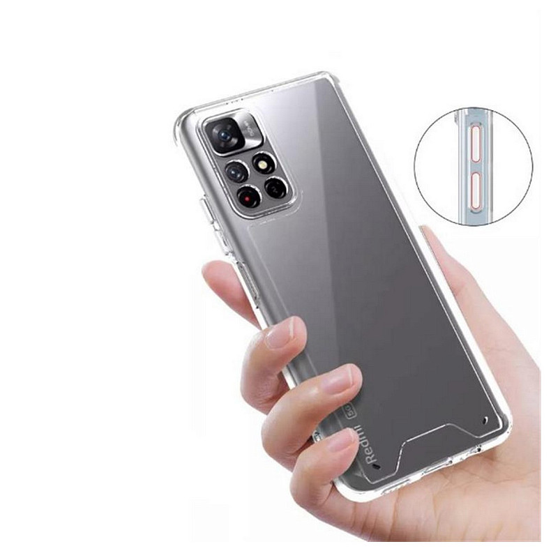 Чeхол-накладка BeCover Space Case для Xiaomi Redmi Note 11 4G/Note 11S Transparancy (707811)