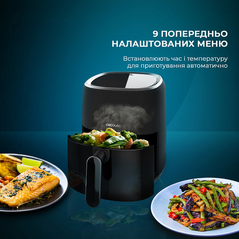 Мультипіч (аерогриль-фритюрниця) CECOTEC Cecofry Fantastik 3500