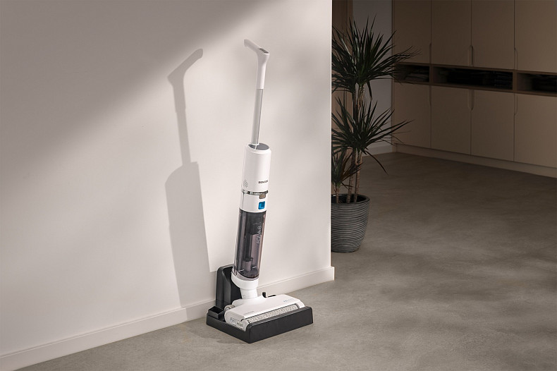 Пылесос аккумуляторный моющий Sencor SVW 5010WH