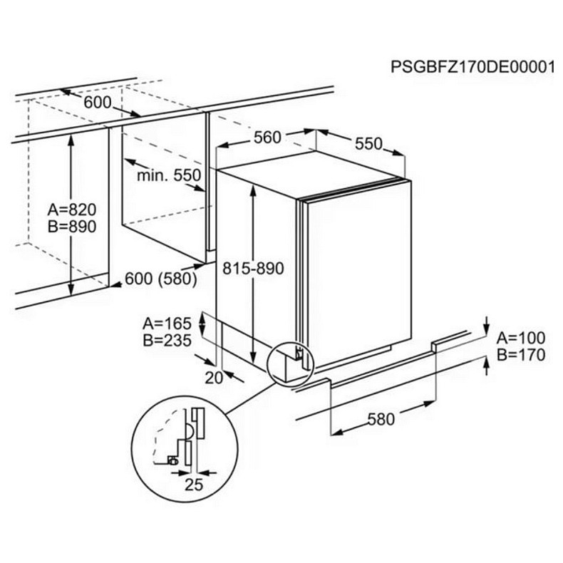 Холодильник Electrolux LXB2AE82S