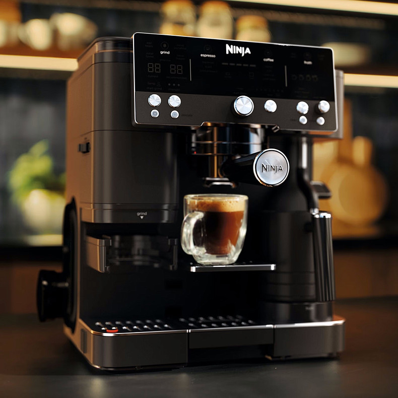 Кофеварка Ninja Luxe Cafe Premier ES601EUBK