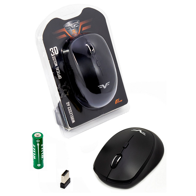 Мышка Frime FWMO-300В Wireless Black USB