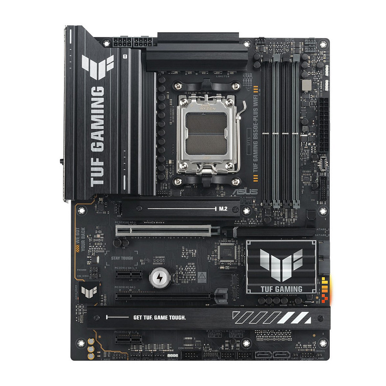Материнская плата ASUS TUF GAMING B650E-PLUS WIFI sAM5 B650 4xDDR5 M.2 HDMI DP WiFi BT ATX