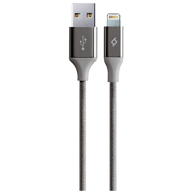 Кабель Ttec (2DK16UG) USB - Lightning, AlumiCable, 1.2м, Space Gray