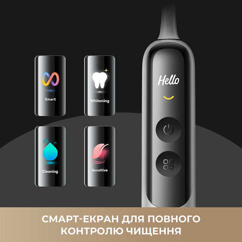 Електрична зубна щітка MOVA Fresh 20 Sensus-Black