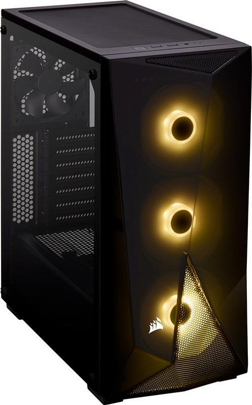 Корпус Corsair Carbide SPEC-Delta RGB Black (CC-9011166-WW) без БП