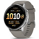 Смарт-часы GARMIN Venu 4 45 mm Silver with Silver Gray Silicone Band (010-03014-01)