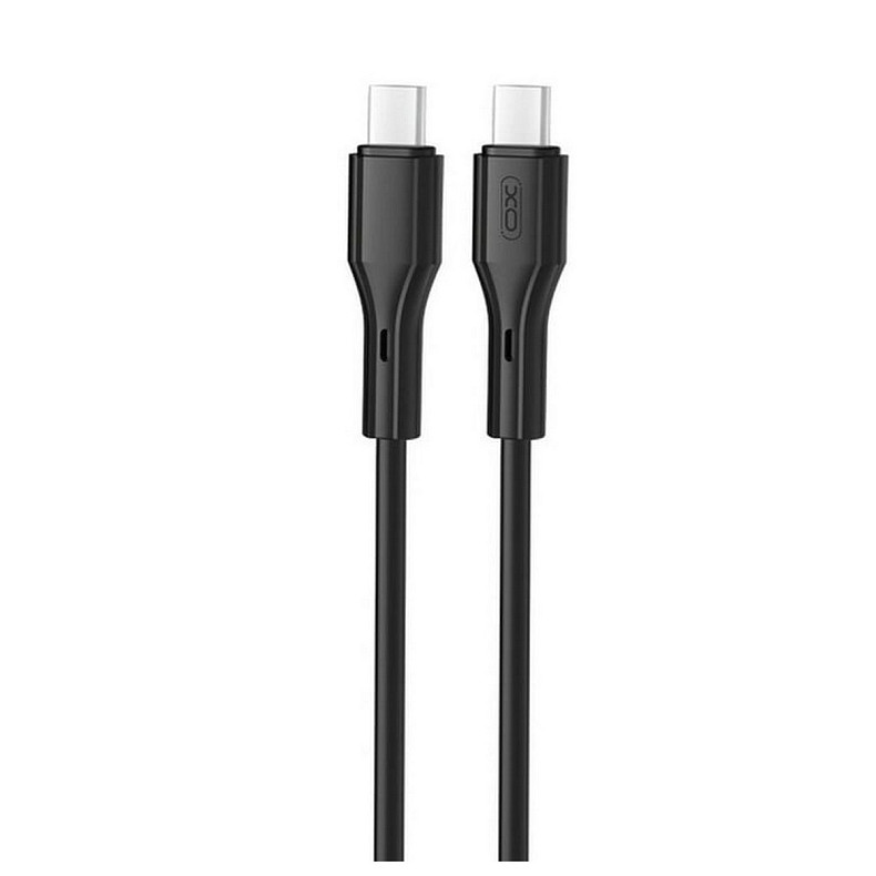 Кабель XO NBQ231B Rock Series USB Type-C - USB Type-C (M/M), 1 м, Black (NBQ231B-CC.black)