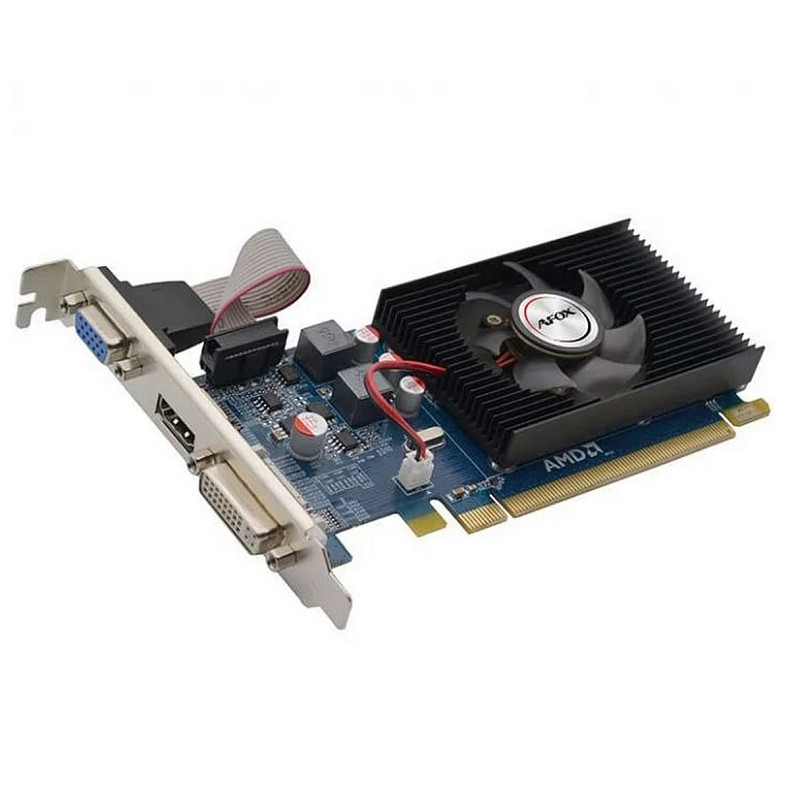 Видеокарта AFOX Radeon HD 6450 1GB GDDR3 LP fan