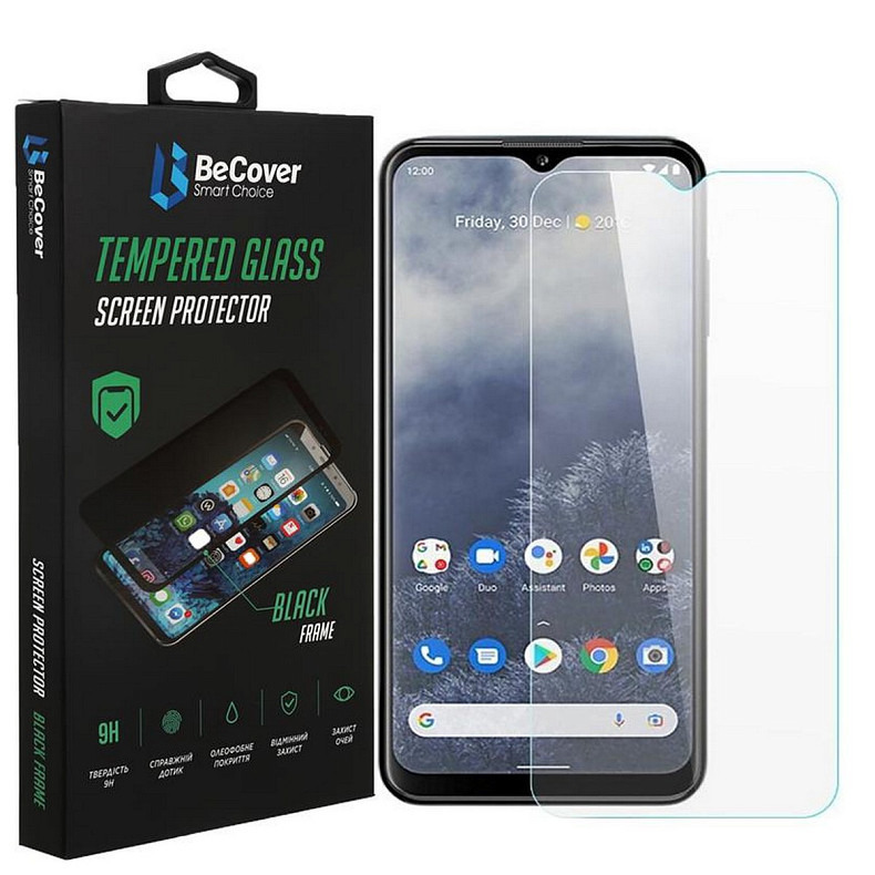 Защитное стекло BeCover для Nokia G60 5G Crystal Clear Glass 3D (708547)