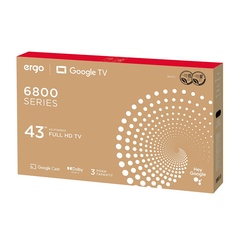 Телевізор ERGO 43JFS6800