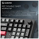 Клавиатура GamePro Asgard Drakkar Keychron Super Red Switch Black (MK305BK)
