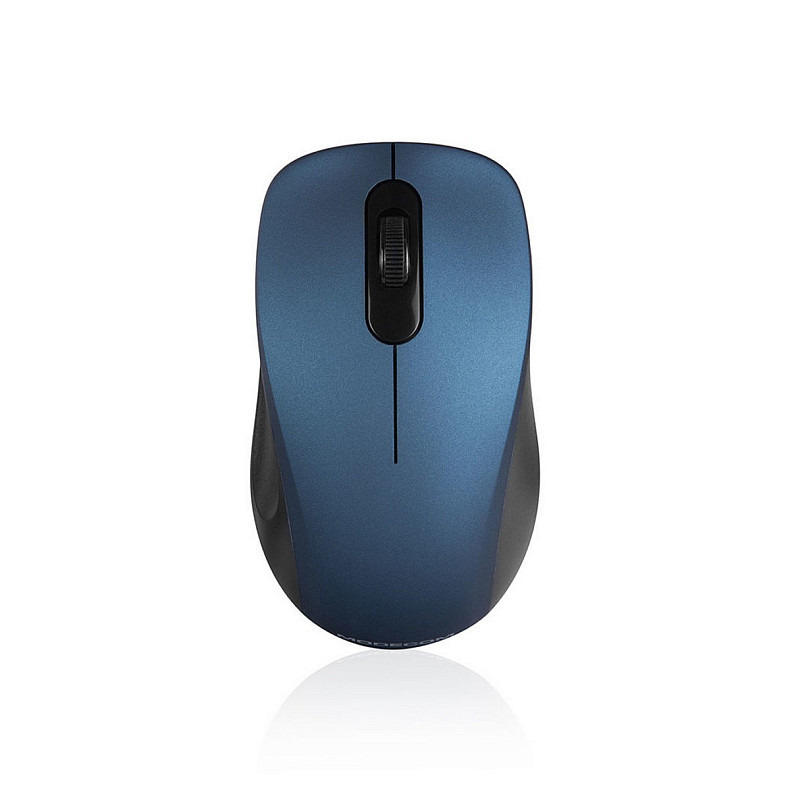 Мышка Modecom MC-WM10S, беспроводная, 3кн., 1600dpi, Silent, синяя