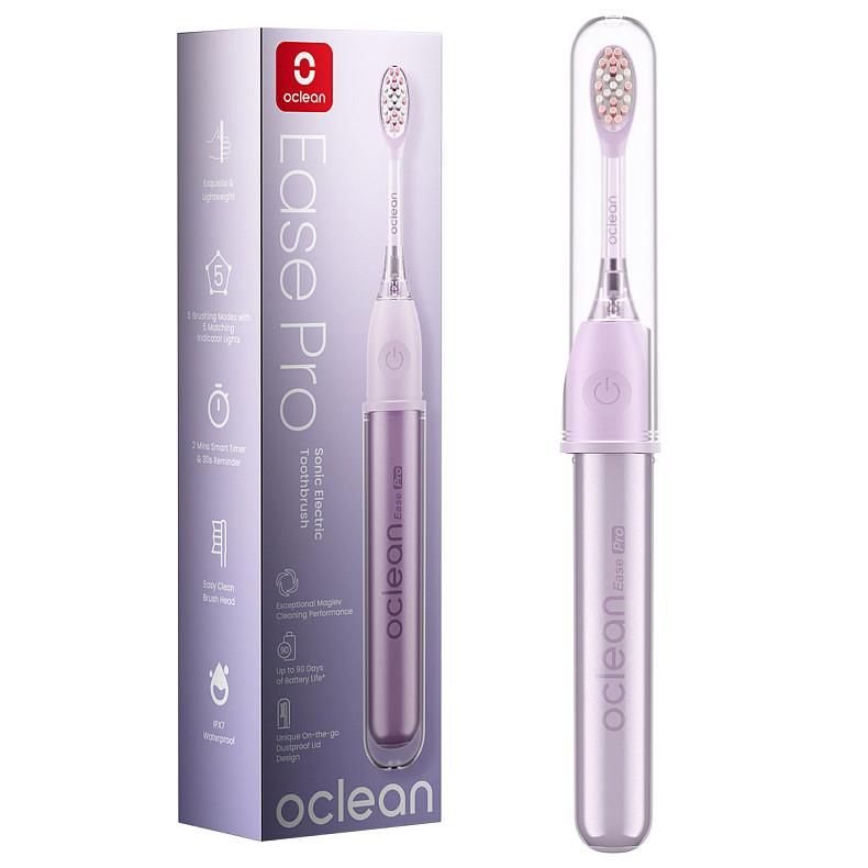 Электрическая зубная щетка Oclean Ease Pro Purple