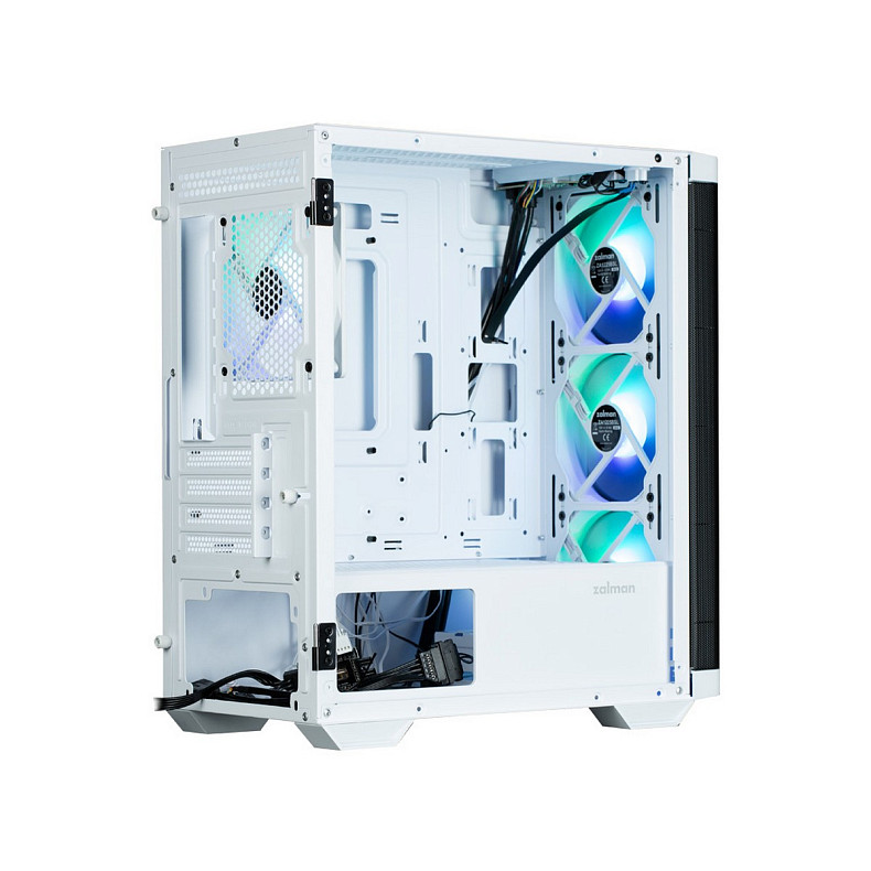 Корпус Zalman M4 без БЖ, 2xUSB3.0, 1xUSB2.0, 4x120мм ARGB, VGA 320мм, LCS ready, TG Side Window, mAT