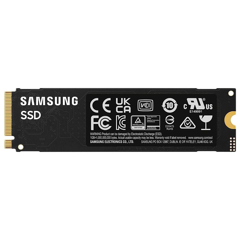 SSD диск 1ТB Samsung 990 EVO Plus M.2 2280 PCIe 5.0 x4 NVMe V-NAND TLC (MZ-V9S1T0BW)