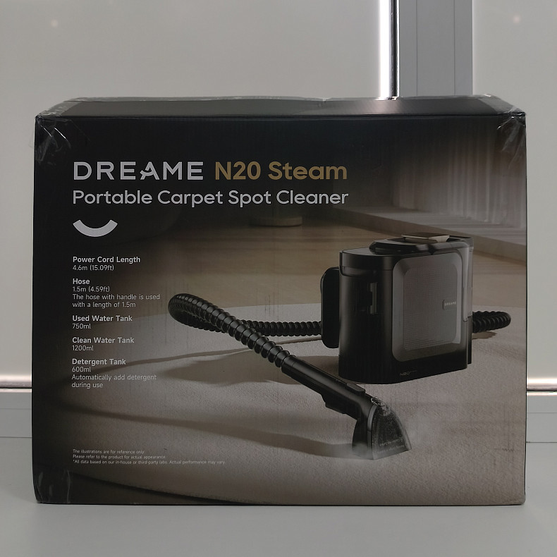 Моющий пылесос для ковров и тканей Dreame N20 Steam - Уценка
