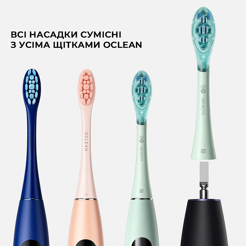 Насадка Oclean Ultra Gum Care Brush Head 2psc UG01 G02 Green