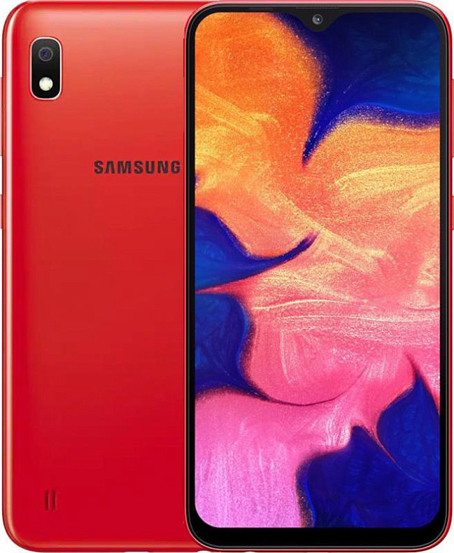 Смартфон Samsung Galaxy A10s SM-A107 Dual Sim Red (SM-A107FZRDSEK)