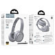 Bluetooth-гарнитура Hoco W46 Light Blue (W46LB)