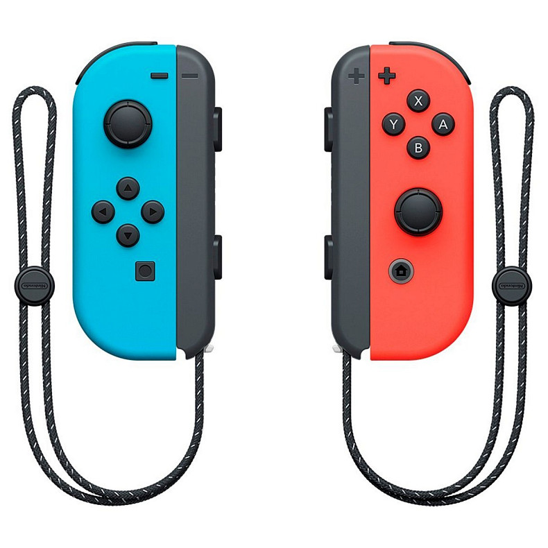 Портативная игровая приставка Nintendo Switch OLED with Neon Blue и Neon Red Joy-Con (045496453442)