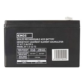 Акумуляторна батарея Emos B9674 (12V 7.2AH FAST.6.3 MM)