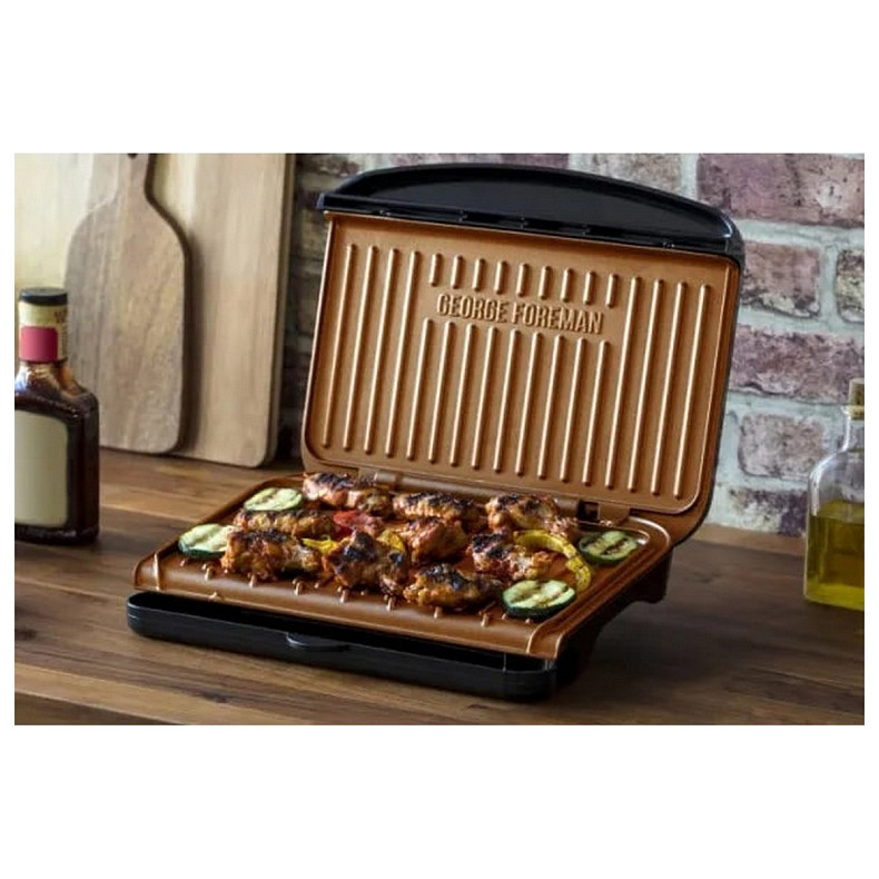 Гриль George Foreman 25811-56 Fit Grill Copper Medium