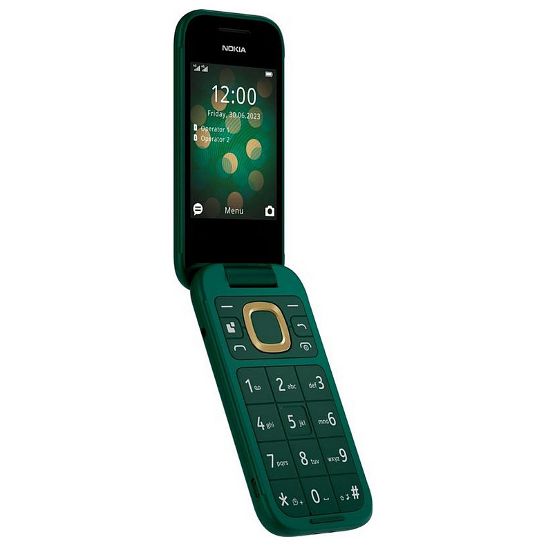 Мобільний телефон Nokia 2660 Flip Dual Sim Green