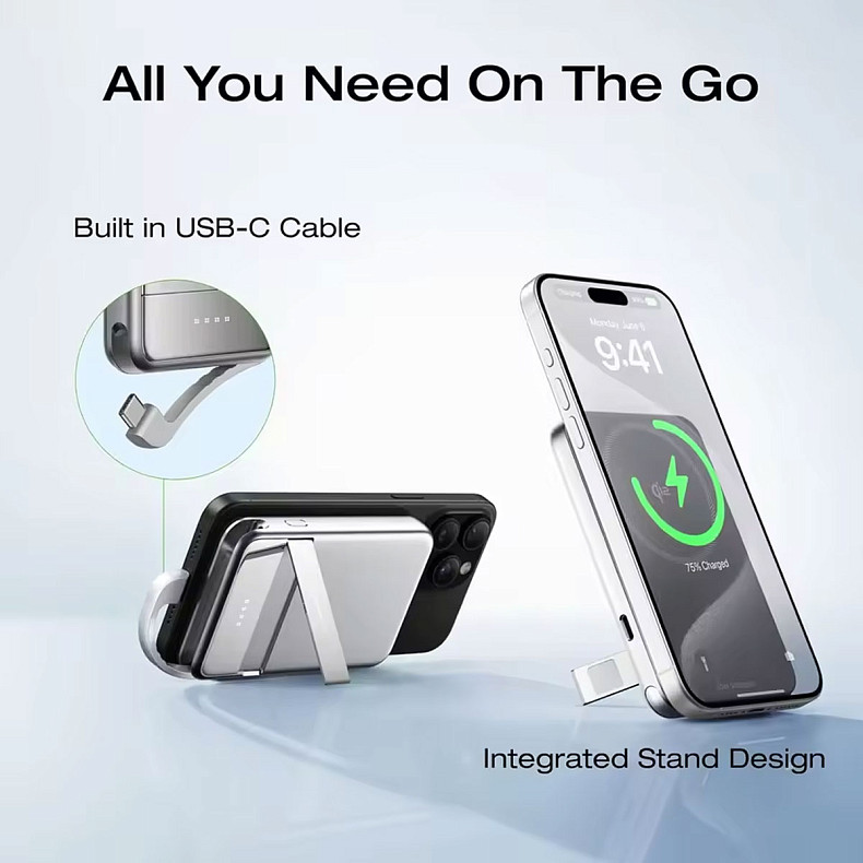 Павербанк EcoFLow RAPID Magnetic Power Bank 5000