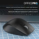 Миша OfficePro M395B Silent Click Ergonomic Wireless Black
