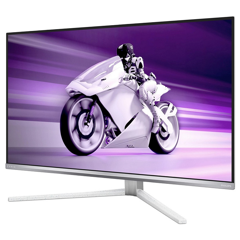 Монітор 31.5" Philips 32M2N8900, QD-OLED, UHD 4K, 240hz, 2хHDMI, DP, USB-С, USB-hub, HAS, колонки, білий