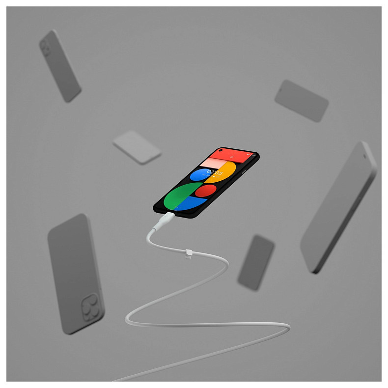 Кабель Belkin USB-A - USB-C силіконовий, з кліпсою, 2м, білий