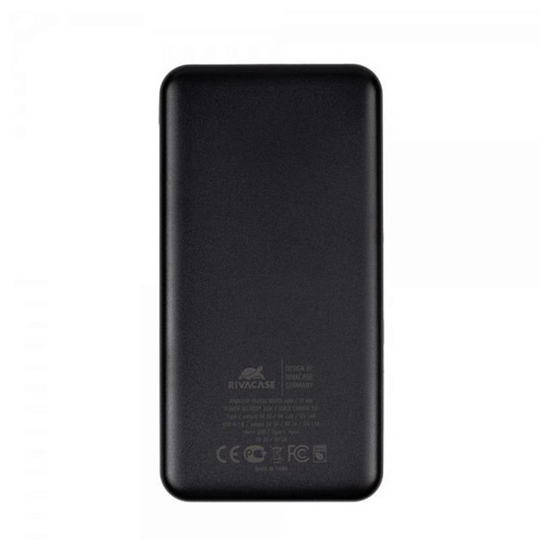 Універсальна мобільна батарея Rivacase Rivapower 10000mAh Black (VA2532)