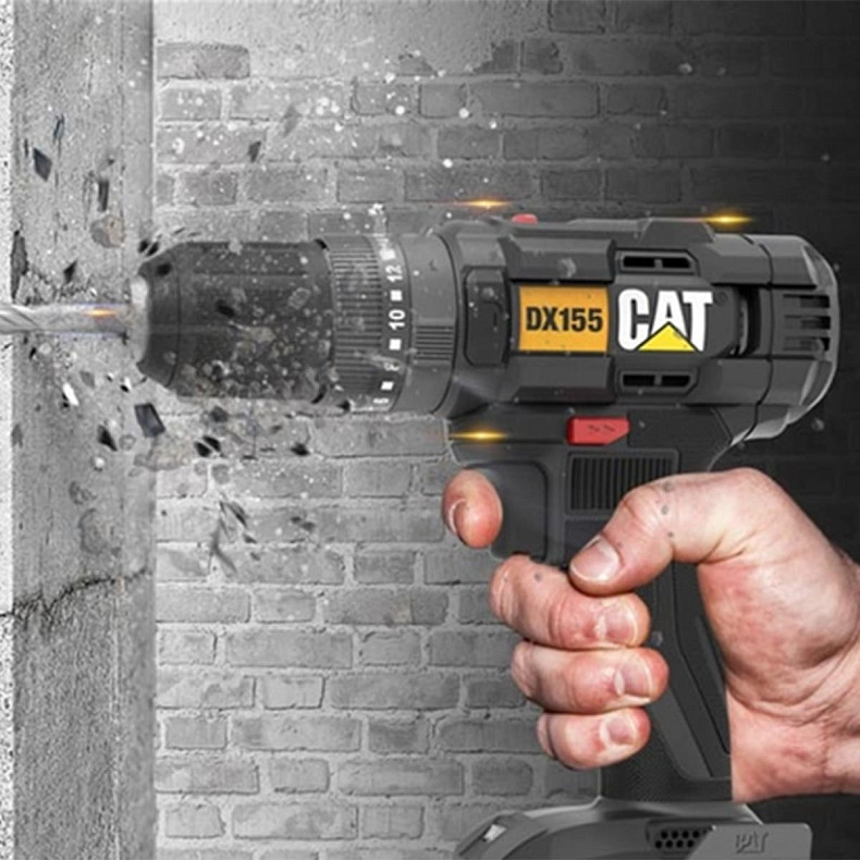 Аккумуляторная ударная дрель CAT DX155