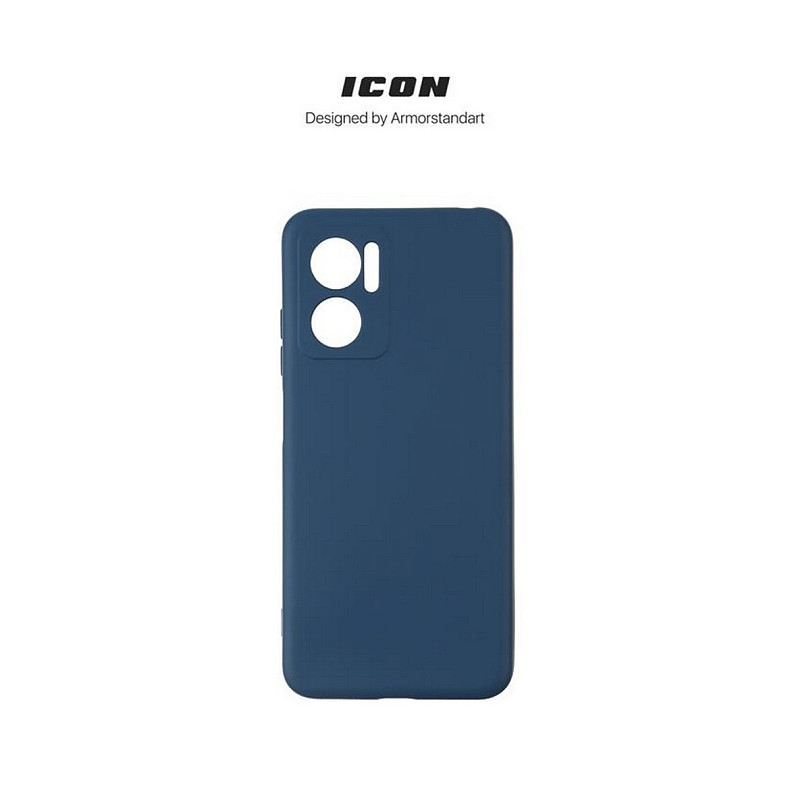 Чехол-накладка Armorstandart Icon для Xiaomi Redmi 10 5G/11 Prime 5G/Note 11E 5G Camera cover Blue