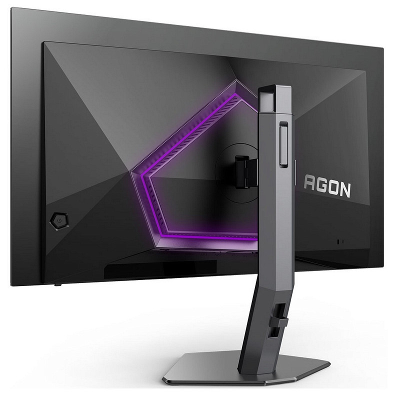 TFT 27" AOC AGON PRO AG276QZD, QHD, OLED, 240Hz, 0,03ms, 2xHDMI, DP, USB-hub, HAS, Pivot, чорний