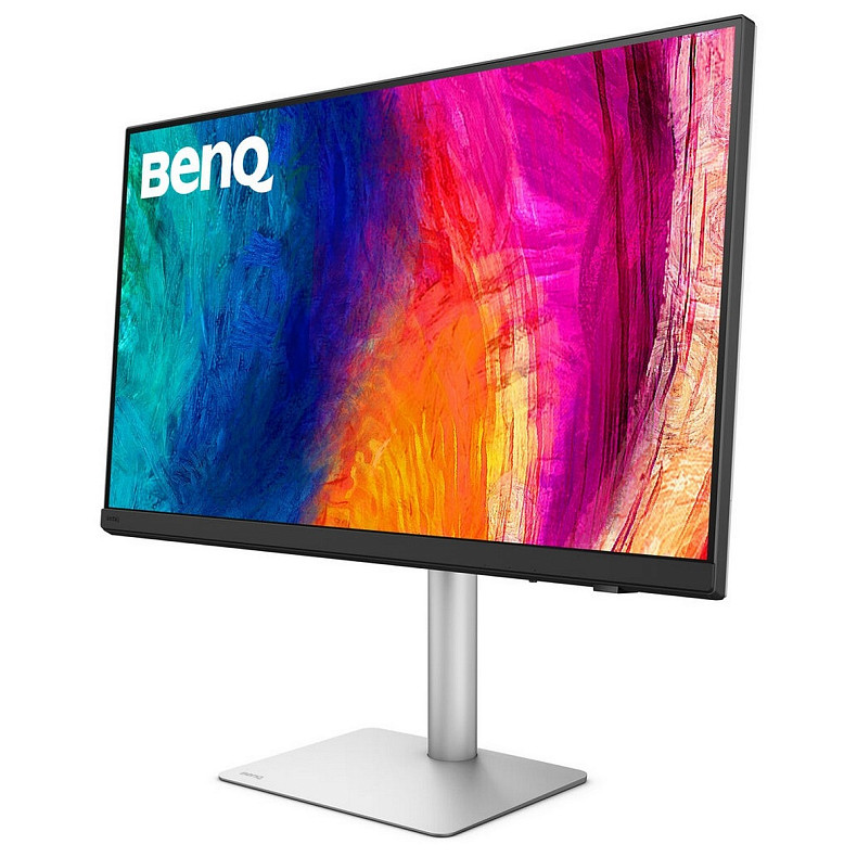 Монітор 32" BenQ PD3226G, IPS, 4K, 144Hz, HDMI, DP, USB-C, HAS, Pivot, кол., біло-сріблястий