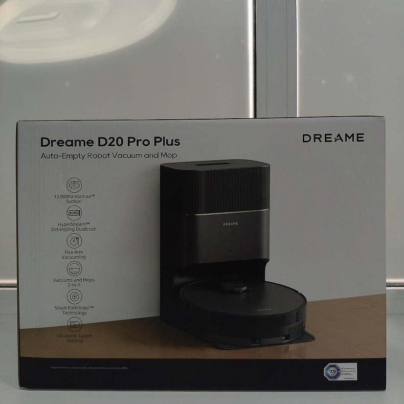 Робот-пилосос Dreame D20 Pro Plus Black - Уцінка