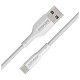 Кабель Promate xCord-AC USB - USB Type-C (M/M), 1 м, White (xcord-ac.white)