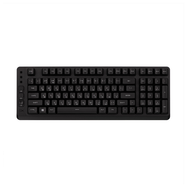 Клавіатура мембранна HyperX Alloy Origins EVE 1800 99key, Red, USB-A, EN/UA, RGB, чорний