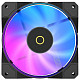 Корпусний вентилятор Ocypus BETA F12 BK ARGB REVERSE BLADE 120MM (BETA-F12-BK1AM01X-GL)