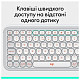 Клавіатура Logitech Pop Icon Keys Off White (920-013072)