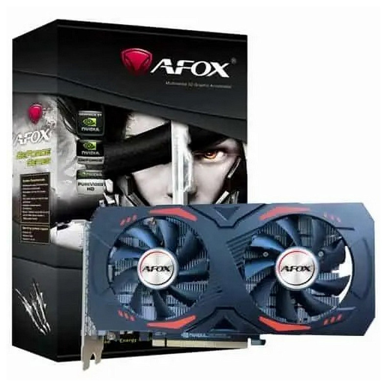 Видеокарта AFOX GeForce GTX 1660 Ti 6GB GDDR6 (AF1660TI-6144D6H4)