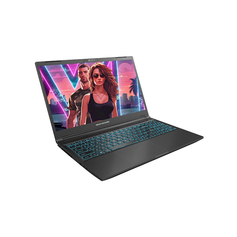 Ноутбук Dream Machines RG3050-15 15.6FHD IPS, Intel i7-12650H, 32GB, F1TB, NVD3050-4, DOS, чорний
